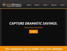 Tablet Screenshot of mindwireless.com
